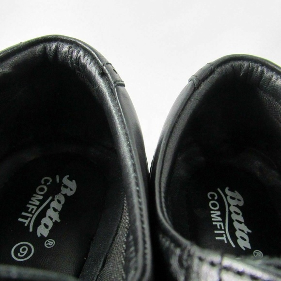 Bata Comfit 924-6081 Size 9 Black Oxfords C3A A46 main image 6